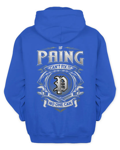 PAING AP81-K4-626 - Personalized Ahmed Quote Apparel “If Ahmed Can't Fix It, No One Can” - Unisex Hoodie - Royal
