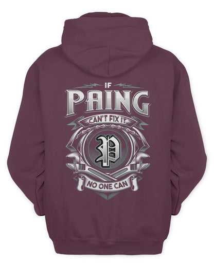 PAING AP81-K4-626 - Personalized Ahmed Quote Apparel “If Ahmed Can't Fix It, No One Can” - Unisex Hoodie - Maroon