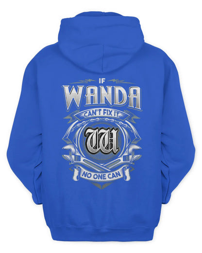WANDA AP81-K4-626 - Personalized Ahmed Quote Apparel “If Ahmed Can't Fix It, No One Can” - Unisex Hoodie - Royal