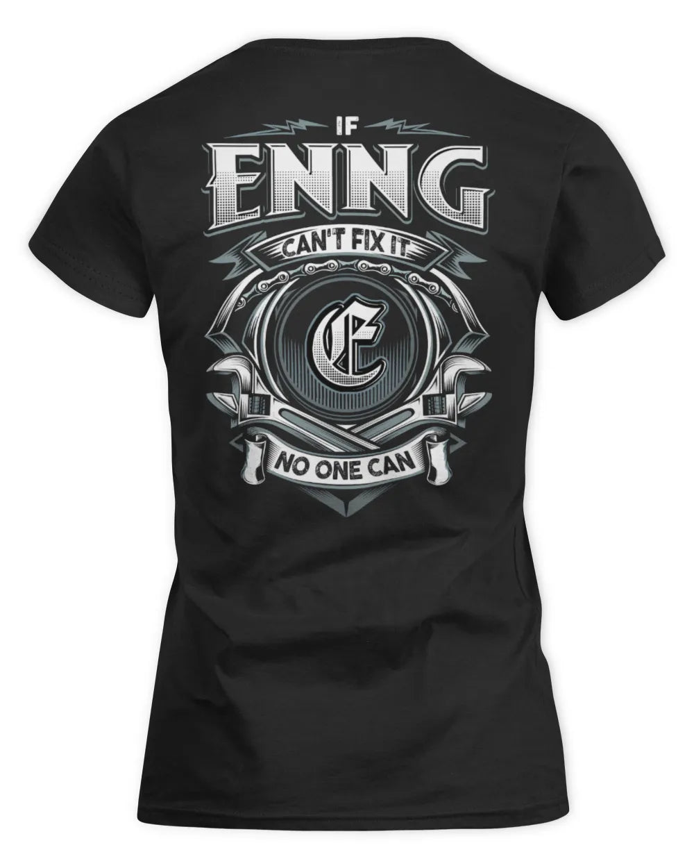ENNG AP81-K4-626 - Personalized Ahmed Quote Apparel “If Ahmed Can't Fix It, No One Can” - Women's Standard T-Shirt - Black