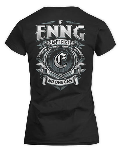 ENNG AP81-K4-626 - Personalized Ahmed Quote Apparel “If Ahmed Can't Fix It, No One Can” - Women's Standard T-Shirt - Black