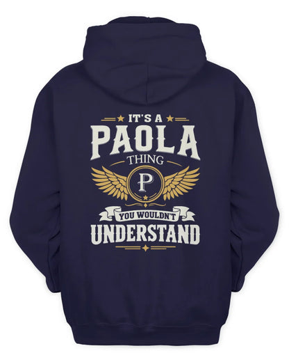 PAOLA KT06-M008 It’s a [NAME] Thing – You Wouldn’t Understand | Personalized Vintage T-Shirt - Unisex Hoodie - Navy