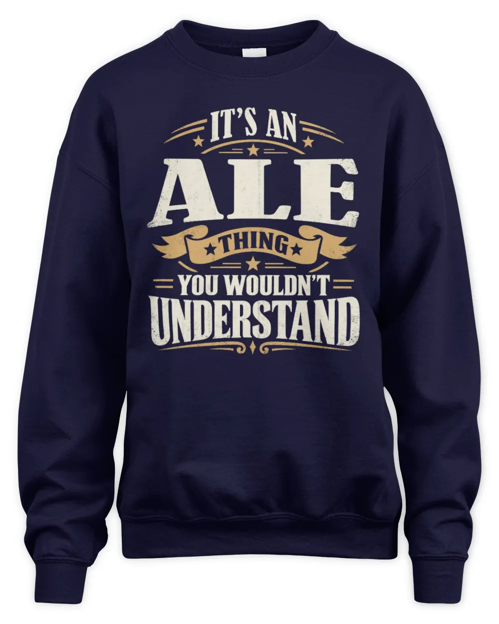 ALE P08 TH51 - Personalized “It’s a/an [NAME] Thing – You Wouldn’t Understand” Shirt - Unisex Sweatshirt - Navy