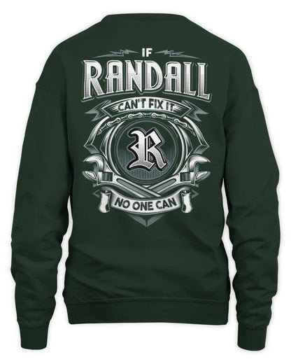 RANDALL AP81-K4-626 - Personalized Ahmed Quote Apparel “If Ahmed Can't Fix It, No One Can” - Unisex Sweatshirt - Forest Green