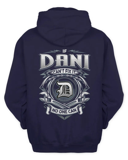 DANI AP81-K4-626 - Personalized Ahmed Quote Apparel “If Ahmed Can't Fix It, No One Can” - Unisex Hoodie - Navy