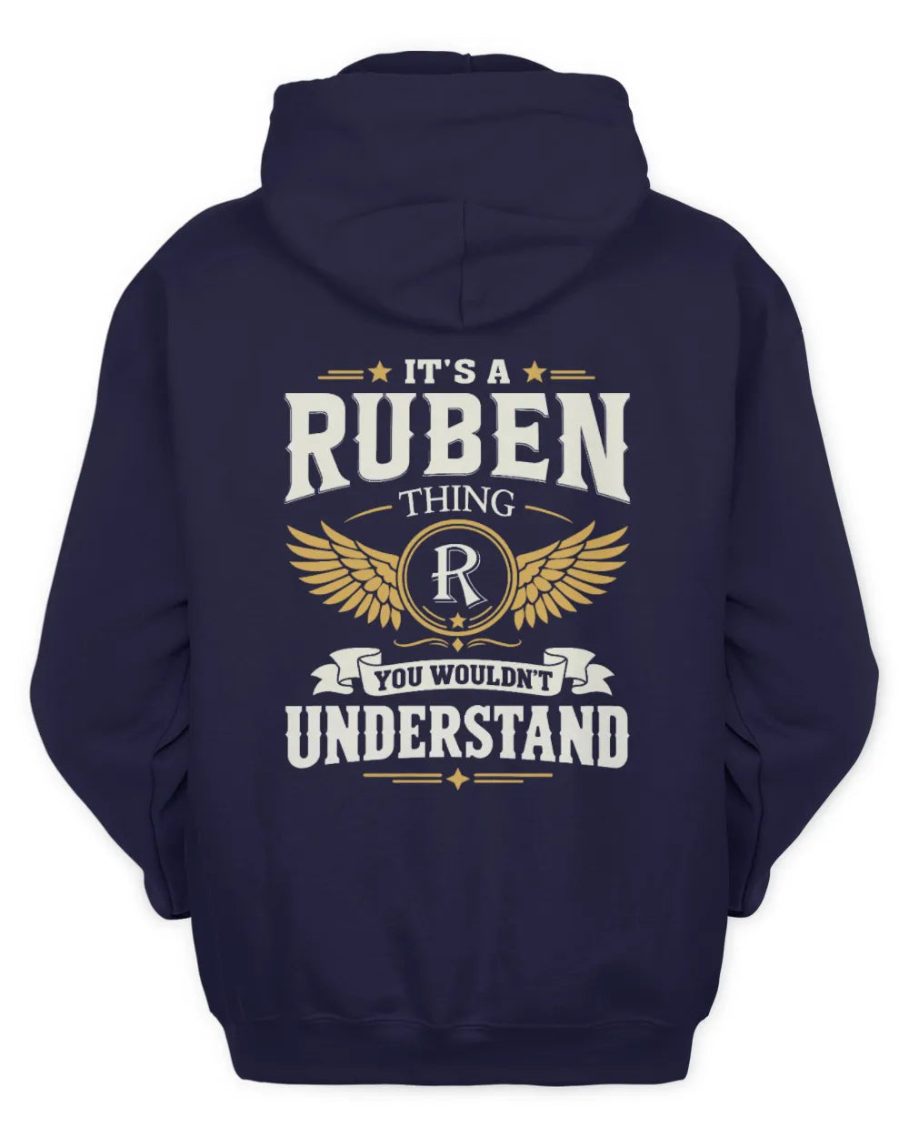 RUBEN KT06-M008 It’s a [NAME] Thing – You Wouldn’t Understand | Personalized Vintage T-Shirt - Unisex Hoodie - Navy