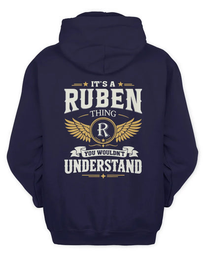RUBEN KT06-M008 It’s a [NAME] Thing – You Wouldn’t Understand | Personalized Vintage T-Shirt - Unisex Hoodie - Navy