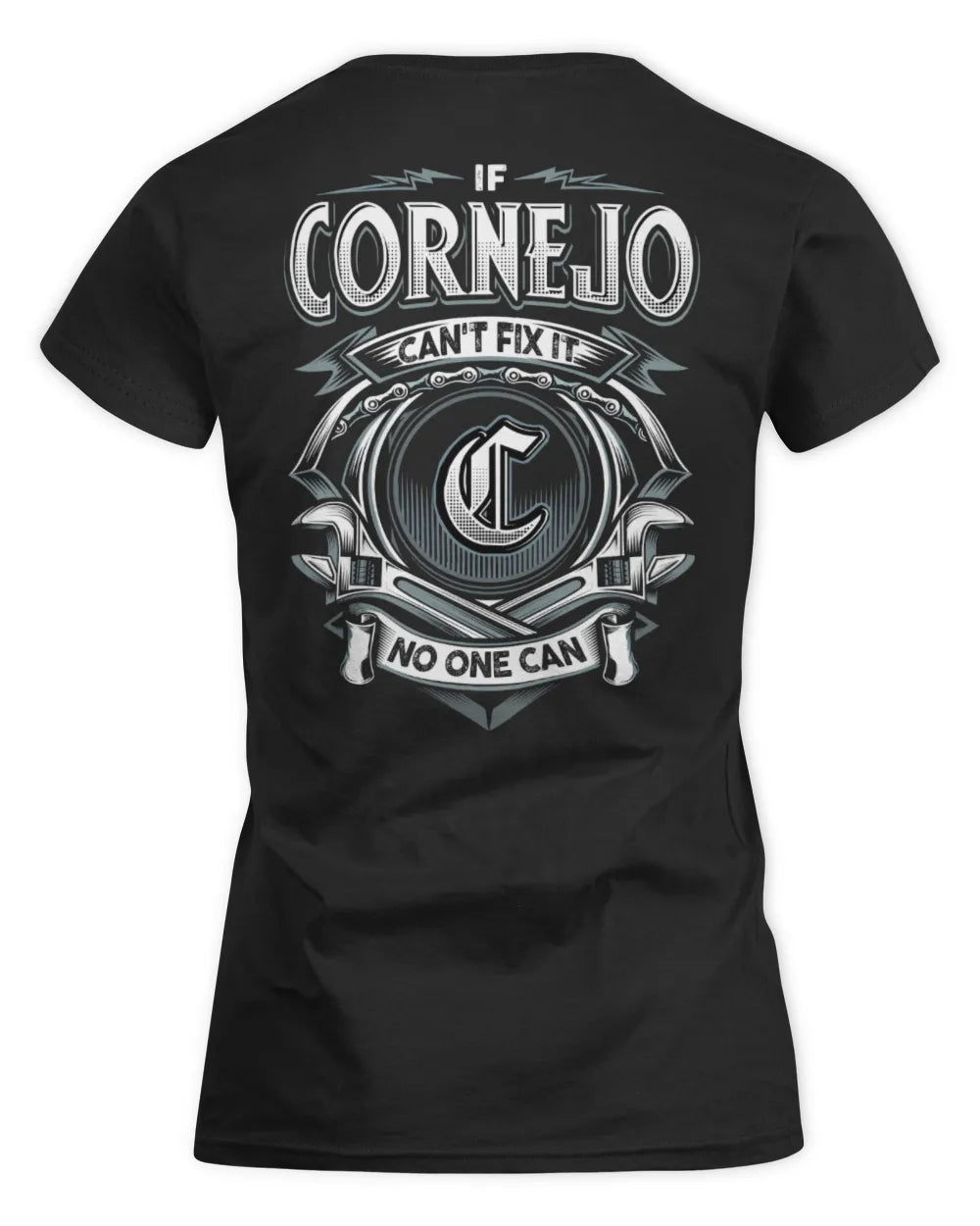 CORNEJO AP81-K4-626 - Personalized Ahmed Quote Apparel “If Ahmed Can't Fix It, No One Can” - Women's Standard T-Shirt - Black