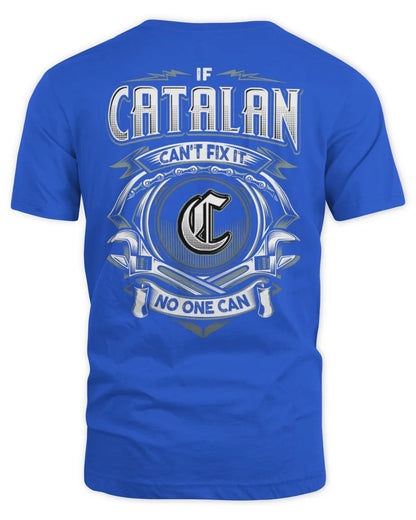 CATALAN AP81-K4-626 - Personalized Ahmed Quote Apparel “If Ahmed Can't Fix It, No One Can” - Unisex Standard T-Shirt - Royal
