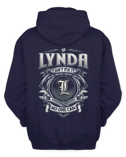 LYNDA AP81-K4-626 - Personalized Ahmed Quote Apparel “If Ahmed Can't Fix It, No One Can” - Unisex Hoodie - Navy