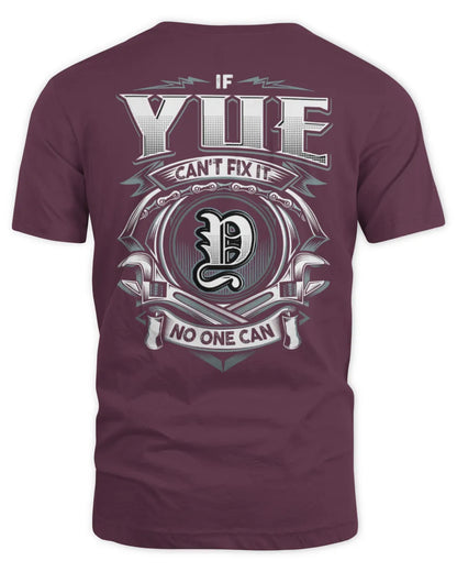 YUE AP81-K4-626 - Personalized Ahmed Quote Apparel “If Ahmed Can't Fix It, No One Can” - Unisex Standard T-Shirt - Maroon