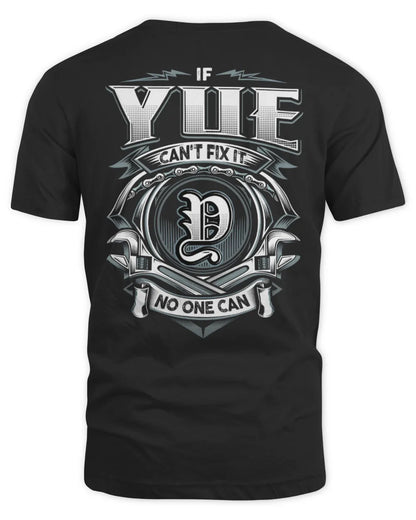 YUE AP81-K4-626 - Personalized Ahmed Quote Apparel “If Ahmed Can't Fix It, No One Can” - Unisex Standard T-Shirt - Black
