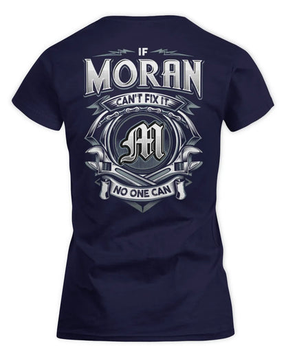 MORAN AP81-K4-626 - Personalized Ahmed Quote Apparel “If Ahmed Can't Fix It, No One Can” - Women's Standard T-Shirt - Navy