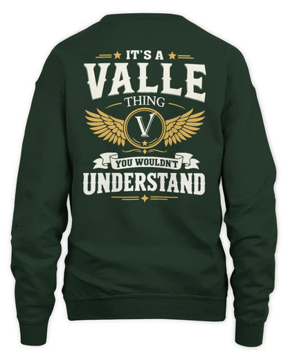 VALLE KT06-M008 It’s a [NAME] Thing – You Wouldn’t Understand | Personalized Vintage T-Shirt - Unisex Sweatshirt - Forest Green