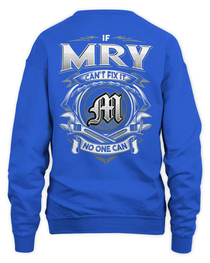 MRY AP81-K4-626 - Personalized Ahmed Quote Apparel “If Ahmed Can't Fix It, No One Can” - Unisex Sweatshirt - Royal
