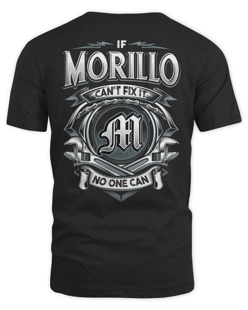 MORILLO AP81-K4-626 - Personalized Ahmed Quote Apparel “If Ahmed Can't Fix It, No One Can” - Unisex Standard T-Shirt - Black