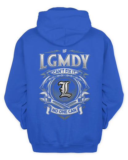 LGMDY AP81-K4-626 - Personalized Ahmed Quote Apparel “If Ahmed Can't Fix It, No One Can” - Unisex Hoodie - Royal
