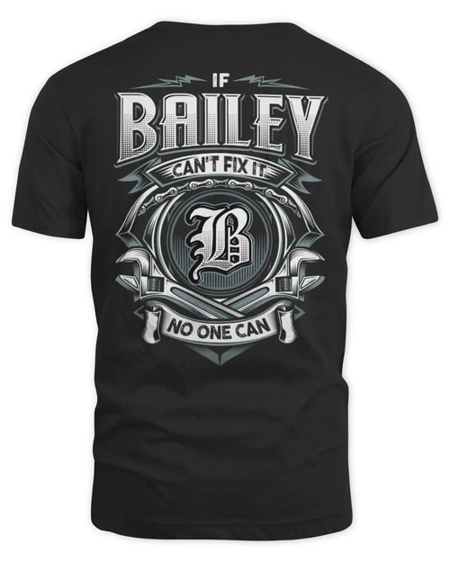 BAILEY AP81-K4-626 - Personalized Ahmed Quote Apparel “If Ahmed Can't Fix It, No One Can” - Unisex Standard T-Shirt - Black