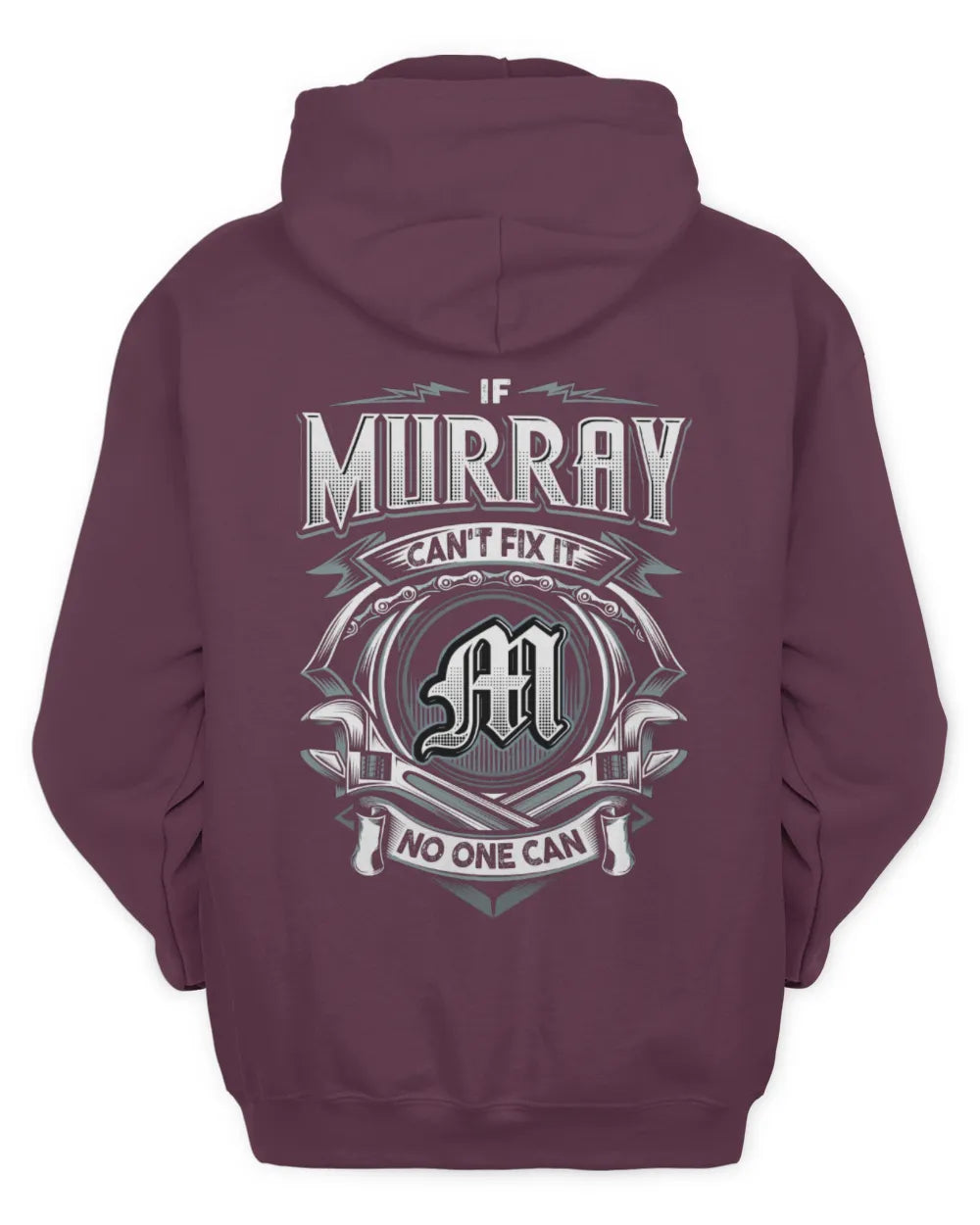 MURRAY AP81-K4-626 - Personalized Ahmed Quote Apparel “If Ahmed Can't Fix It, No One Can” - Unisex Hoodie - Maroon