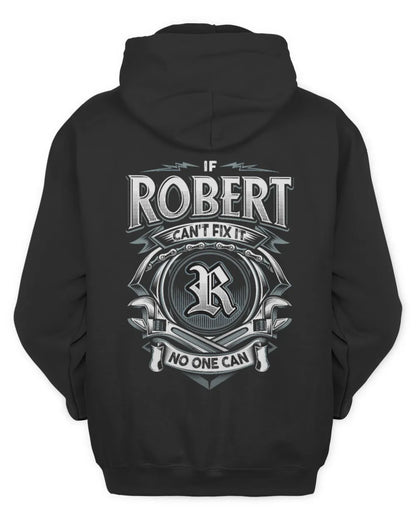 ROBERT AP81-K4-626 - Personalized Ahmed Quote Apparel “If Ahmed Can't Fix It, No One Can” - Unisex Hoodie - Black