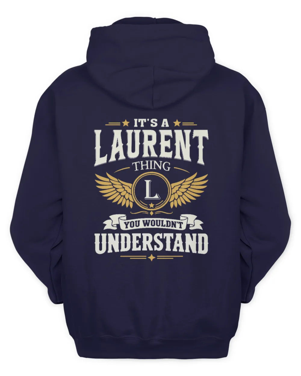 LAURENT KT06-M008 It’s a [NAME] Thing – You Wouldn’t Understand | Personalized Vintage T-Shirt - Unisex Hoodie - Navy
