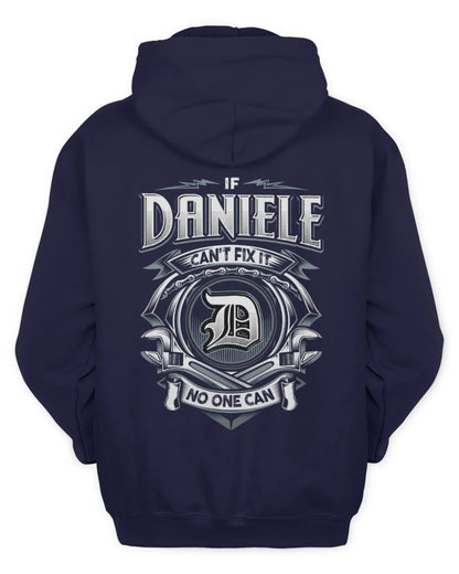 DANIELE AP81-K4-626 - Personalized Ahmed Quote Apparel “If Ahmed Can't Fix It, No One Can” - Unisex Hoodie - Navy