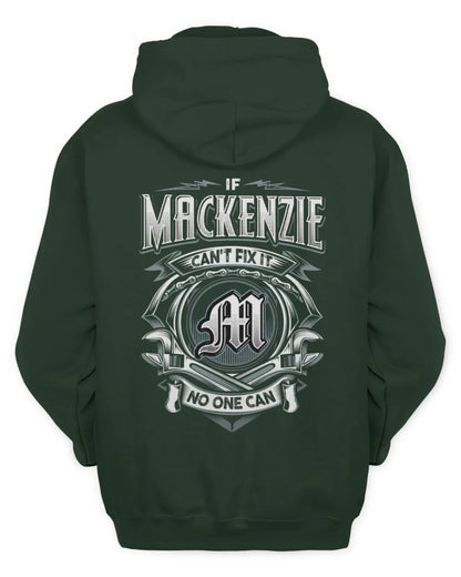 MACKENZIE AP81-K4-626 - Personalized Ahmed Quote Apparel “If Ahmed Can't Fix It, No One Can” - Unisex Hoodie - Forest Green