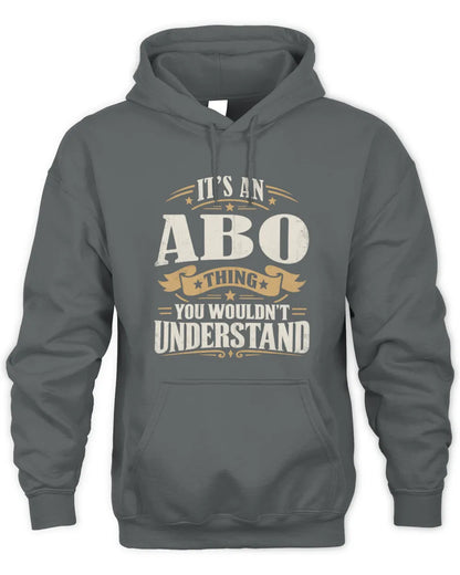 ABO P08 TH51 - Personalized “It’s a/an [NAME] Thing – You Wouldn’t Understand” Shirt - Unisex Hoodie - Charcoal