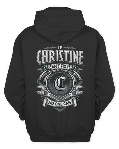 CHRISTINE AP81-K4-626 - Personalized Ahmed Quote Apparel “If Ahmed Can't Fix It, No One Can” - Unisex Hoodie - Black