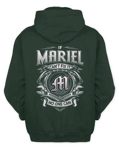 MARIEL AP81-K4-626 - Personalized Ahmed Quote Apparel “If Ahmed Can't Fix It, No One Can” - Unisex Hoodie - Forest Green