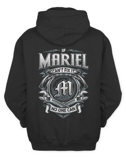 MARIEL AP81-K4-626 - Personalized Ahmed Quote Apparel “If Ahmed Can't Fix It, No One Can” - Unisex Hoodie - Black
