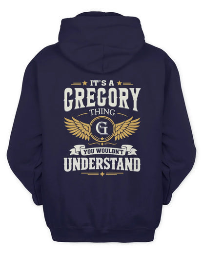GREGORY KT06-M008 It’s a [NAME] Thing – You Wouldn’t Understand | Personalized Vintage T-Shirt - Unisex Hoodie - Navy