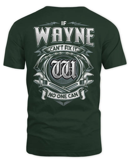 WAYNE AP81-K4-626 - Personalized Ahmed Quote Apparel “If Ahmed Can't Fix It, No One Can” - Unisex Standard T-Shirt - Forest Green