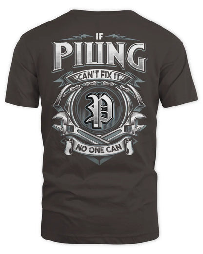 PIUNG AP81-K4-626 - Personalized Ahmed Quote Apparel “If Ahmed Can't Fix It, No One Can” - Unisex Standard T-Shirt - Dark Chocolate