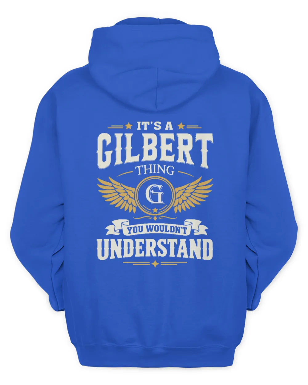 GILBERT KT06-M008 It’s a [NAME] Thing – You Wouldn’t Understand | Personalized Vintage T-Shirt - Unisex Hoodie - Royal