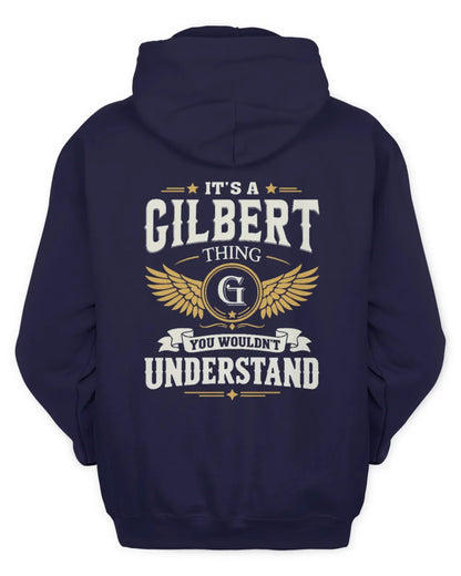 GILBERT KT06-M008 It’s a [NAME] Thing – You Wouldn’t Understand | Personalized Vintage T-Shirt - Unisex Hoodie - Navy