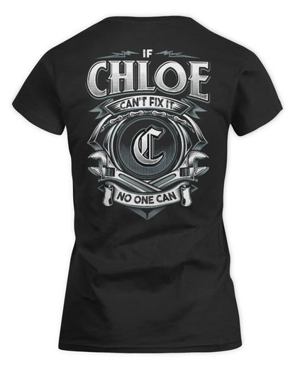 CHLOE AP81-K4-626 - Personalized Ahmed Quote Apparel “If Ahmed Can't Fix It, No One Can” - Women's Standard T-Shirt - Black