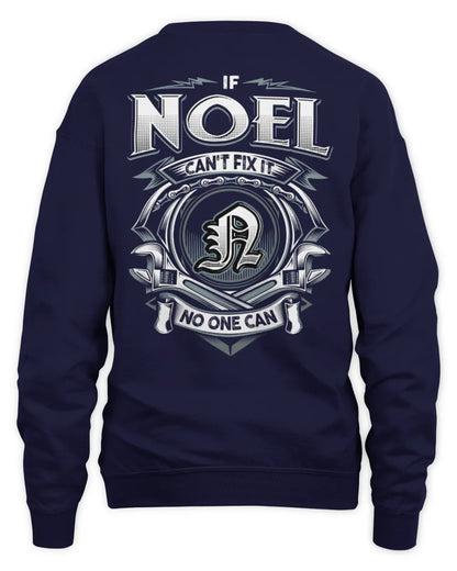 NOEL AP81-K4-626 - Personalized Ahmed Quote Apparel “If Ahmed Can't Fix It, No One Can” - Unisex Sweatshirt - Navy