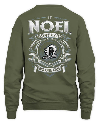 NOEL AP81-K4-626 - Personalized Ahmed Quote Apparel “If Ahmed Can't Fix It, No One Can” - Unisex Sweatshirt - Military Green