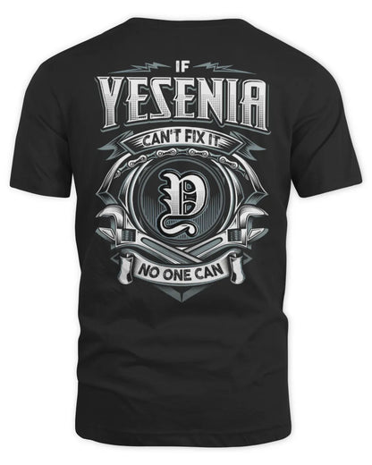 YESENIA AP81-K4-626 - Personalized Ahmed Quote Apparel “If Ahmed Can't Fix It, No One Can” - Unisex Standard T-Shirt - Black