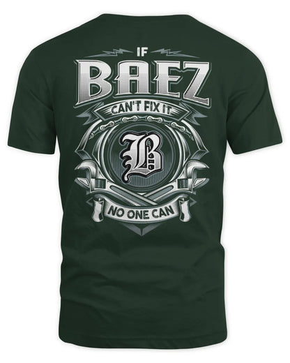 BAEZ AP81-K4-626 - Personalized Ahmed Quote Apparel “If Ahmed Can't Fix It, No One Can” - Unisex Standard T-Shirt - Forest Green