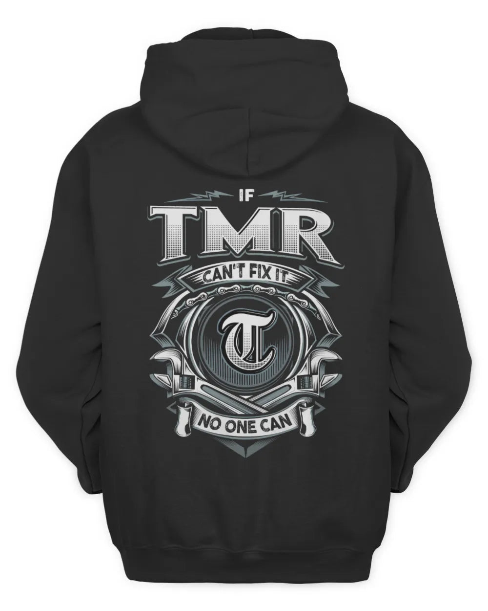 TMR AP81-K4-626 - Personalized Ahmed Quote Apparel “If Ahmed Can't Fix It, No One Can” - Unisex Hoodie - Black