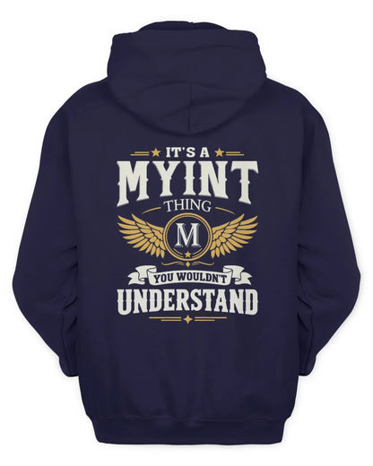 MYINT KT06-M008 It’s a [NAME] Thing – You Wouldn’t Understand | Personalized Vintage T-Shirt - Unisex Hoodie - Navy