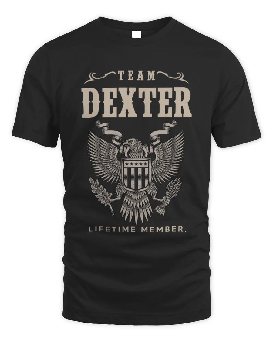 DEXTER TP06-K82 – Personalized Classic Style Apparel “Team NAME Lifetime Member”