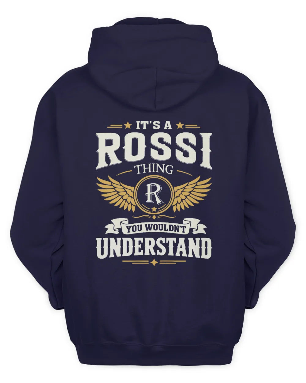 ROSSI KT06-M008 It’s a [NAME] Thing – You Wouldn’t Understand | Personalized Vintage T-Shirt - Unisex Hoodie - Navy