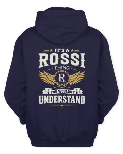 ROSSI KT06-M008 It’s a [NAME] Thing – You Wouldn’t Understand | Personalized Vintage T-Shirt - Unisex Hoodie - Navy
