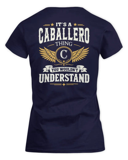 CABALLERO KT06-M008 It’s a [NAME] Thing – You Wouldn’t Understand | Personalized Vintage T-Shirt - Women's Standard T-Shirt - Navy