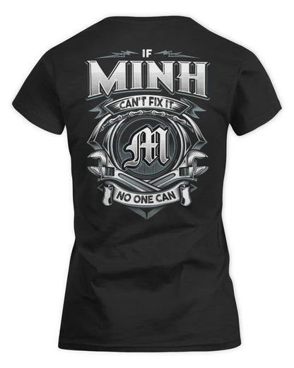 MINH AP81-K4-626 - Personalized Ahmed Quote Apparel “If Ahmed Can't Fix It, No One Can” - Women's Standard T-Shirt - Black
