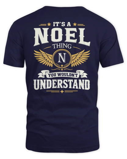 NOEL KT06-M008 It’s a [NAME] Thing – You Wouldn’t Understand | Personalized Vintage T-Shirt - Unisex Standard T-Shirt - Navy