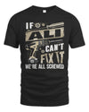 ALI TX03 P02 - Personalized Handyman Mechanic Shirt “If NAME Can’t Fix It, We’re All Screwed”